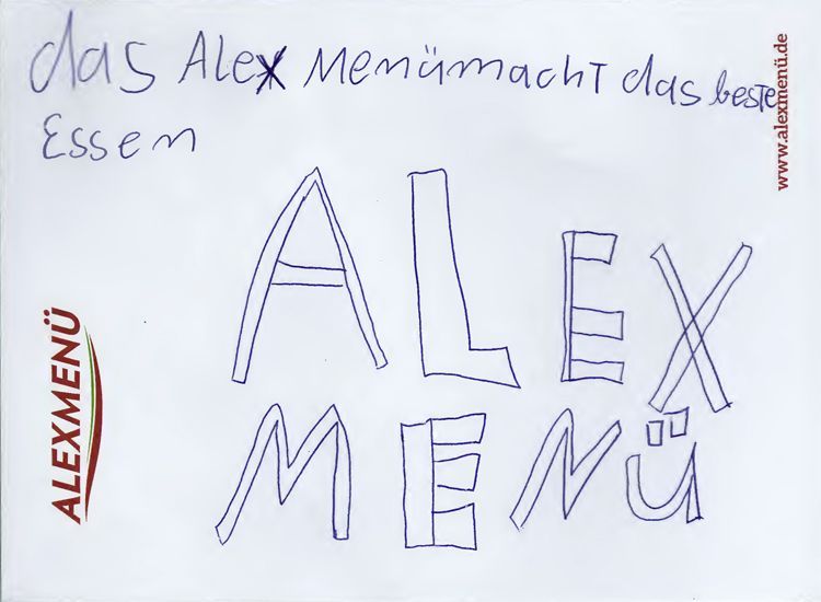 ALEXMENÜ macht das beste Essen