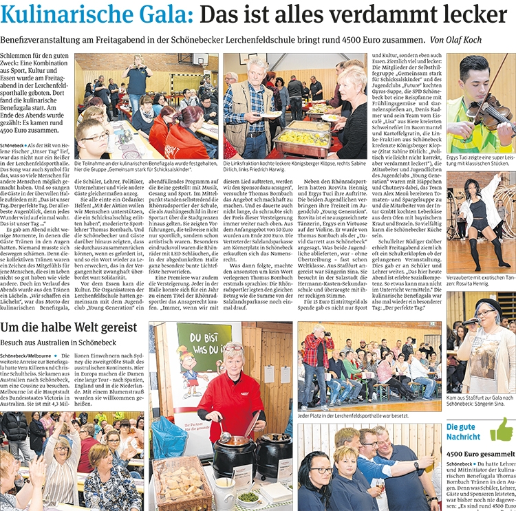 Volksstimme Schönebeck Benefizgala