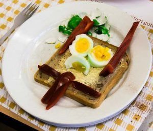 Lustiges Frühstücksbrot
