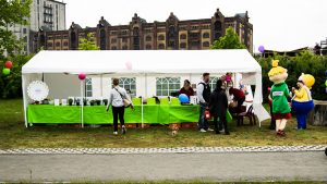 Was für eine tolle Kulisse beim Hanse- und Hafenfest in Magdeburg