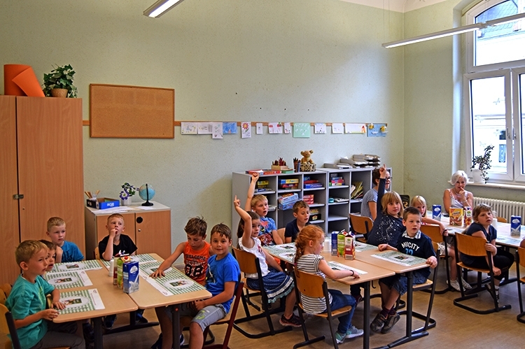 Wir freuen uns, dass die Kinder so toll mitmachen!