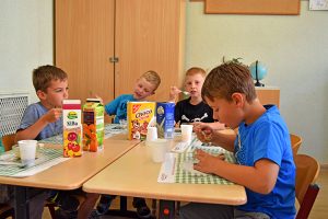 Wie wärs mal mit Saft oder Kakao im Müsli?