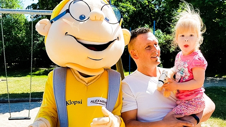Klopsi ist doch ein super Fotomotiv, nicht wahr?