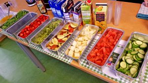 Erbeeren, Bananen, Gurken - es fehlt an nichts!