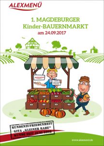Plakat Kinder-Bauernmarkt in Lemsdorf