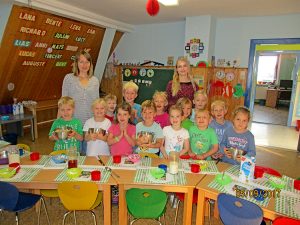 Gruppenfoto der Kinder der Kita Wirbelwind in Süplingen