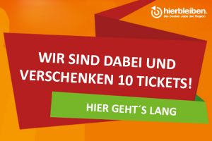 Verlosung Tickets für Jobmesse hierbleiben