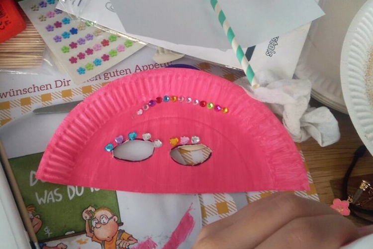 Ob das wohl eine kleine Prinzessin gebastelt hat?