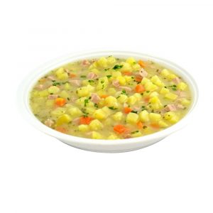 1312 Kartoffelsuppe mit Wurstwürfeln