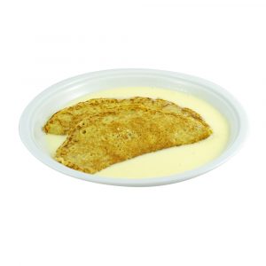 2626 Eierkuchen und heiße Sauce mit Vanille-Geschmack