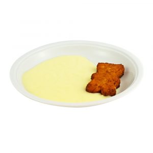 2737 Quarkkeulchen und Sauce mit Vanille-Geschmack
