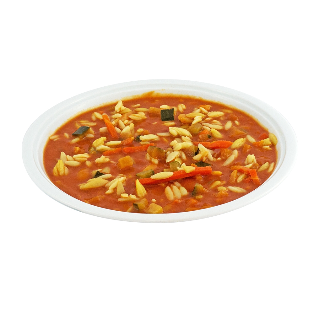 3350 Tomatencremesuppe mit Gemüseeinlage und Nudelreis | ALEXMENÜ GmbH ...
