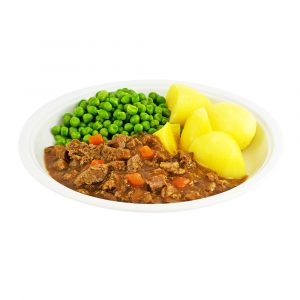 3367 Putengeschnetzeltes mit Zuckererbsen und Kartoffeln