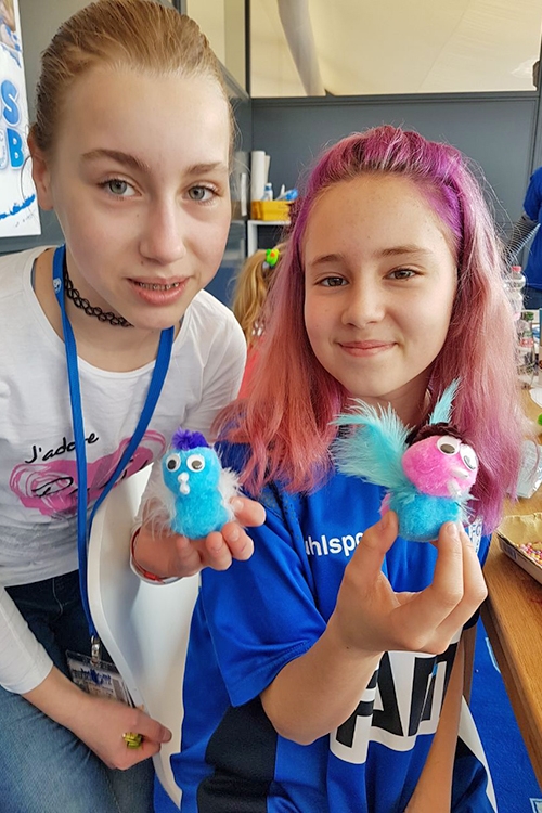 Auch die größeren Kinder hatten ihren Spaß.