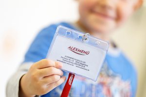 Einfach modern - die elektronische Essenmarke!