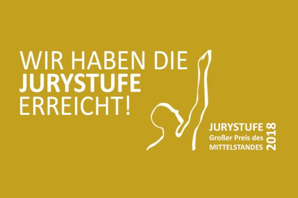 ALEXMENÜ hat es in die zweite Stufe des Mittelstandpreises, der Juryliste, geschafft!