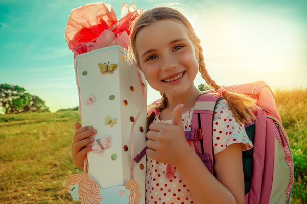 Sehen Sie auf einen Blick, was in eine gesunde Schultüte gehören kann, ©detailblick-foto/Adobe Stock