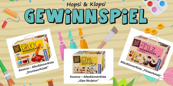 Gewinnen Sie eins von drei tollen KOSMOS-Bastelsets!