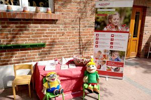 Der Stand von ALEXMENÜ wird vorbereitet