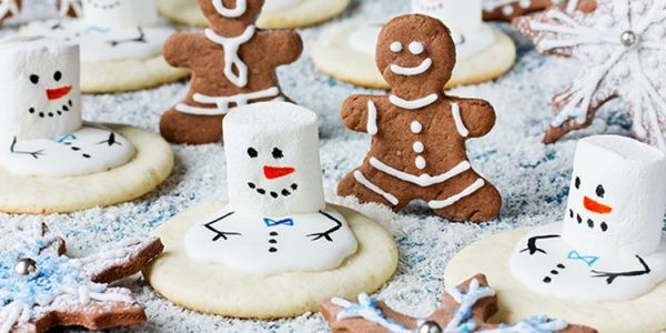 Schmelzender Schneemann-Kekse ©san_ta/fotolia