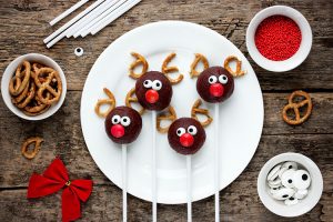 Rentier-CakePops Rentier-Plätzchen ©san_ta/fotolia