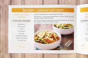 Leckere Beilage: Möhren-Zucchini-Rohkost!