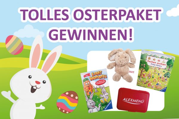 Gleich bei unserem Oster-Gewinnspiel mitmachen. Newsletter-Abonnenten nehmen automatisch mit doppelter Gewinnchance teil!