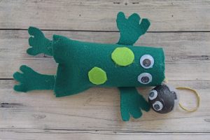Basteltipp Schnappfrosch