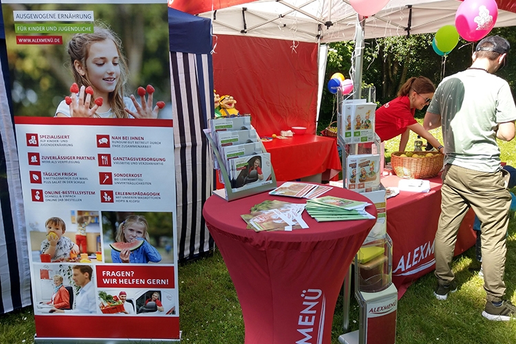 Unser Infostand für alle interessierten Gäste