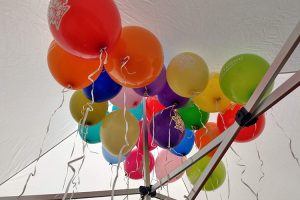 Unser beliebten mit Ballongas gefüllten Luftballons