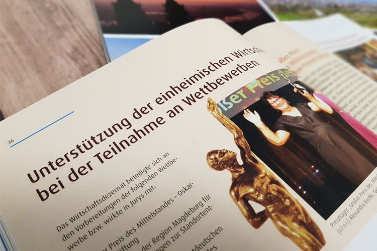 Auszug aus dem Wirtschaftsbericht der Landeshauptstadt Magdeburg