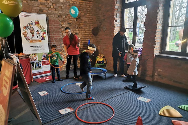 Der Bewegungsparkour macht den Kindern auch in diesem Jahr wieder viel Freude.