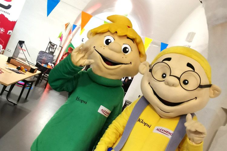 Hopsi und Klopsi stehen beim Live-Fotoshooting als Motiv zur Verfügung. ©Maria Kunz/ALEXMENÜ