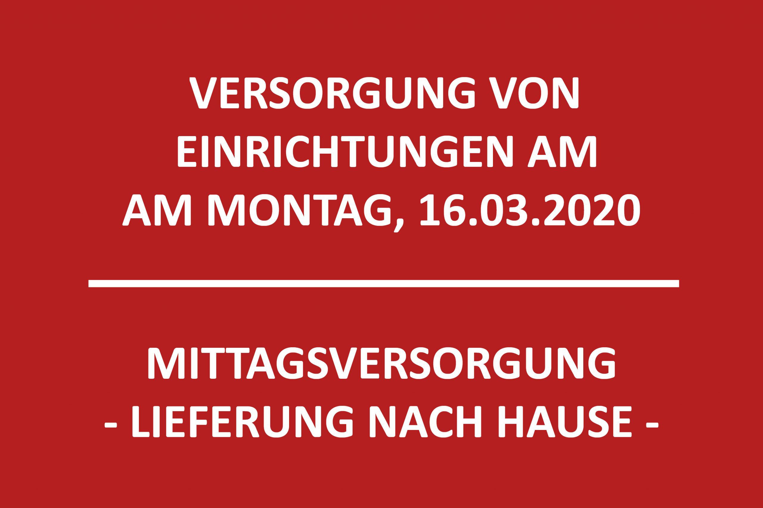 Versorgung und Mobiler-Mittagstisch