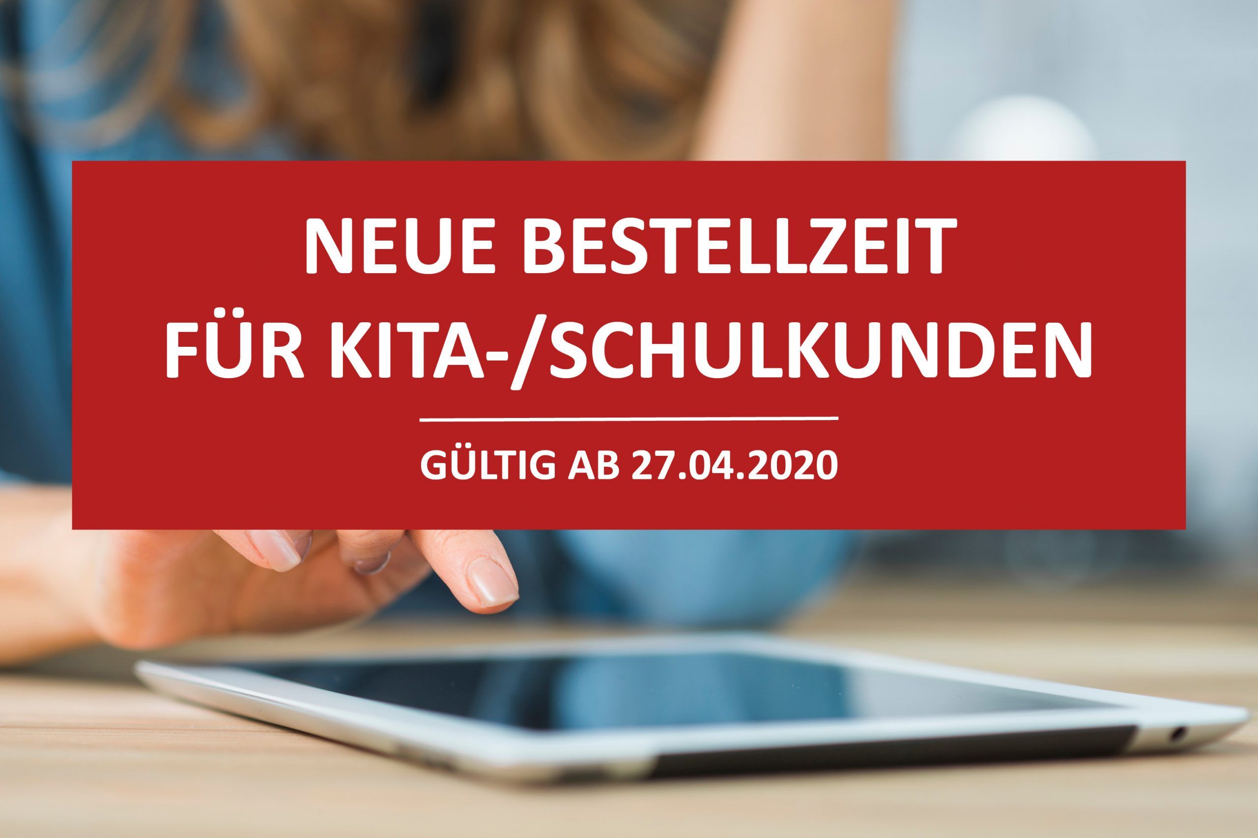 Bitte geben Sie Ihre Bestellung bis 12 Uhr am Vortag auf.