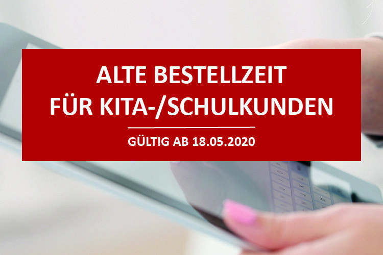 Ab Montag können Sie Ihre An- und Abbestellungen wieder zu den gewohnten Fristen abgeben.