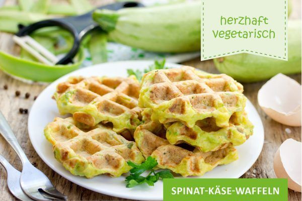 Spinat-Käse-Waffeln ©san_ta/AdobeStock