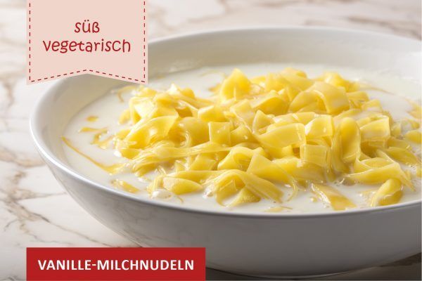 Vanille-Milchnudeln ©Sebastian Radu/Adobe Stock