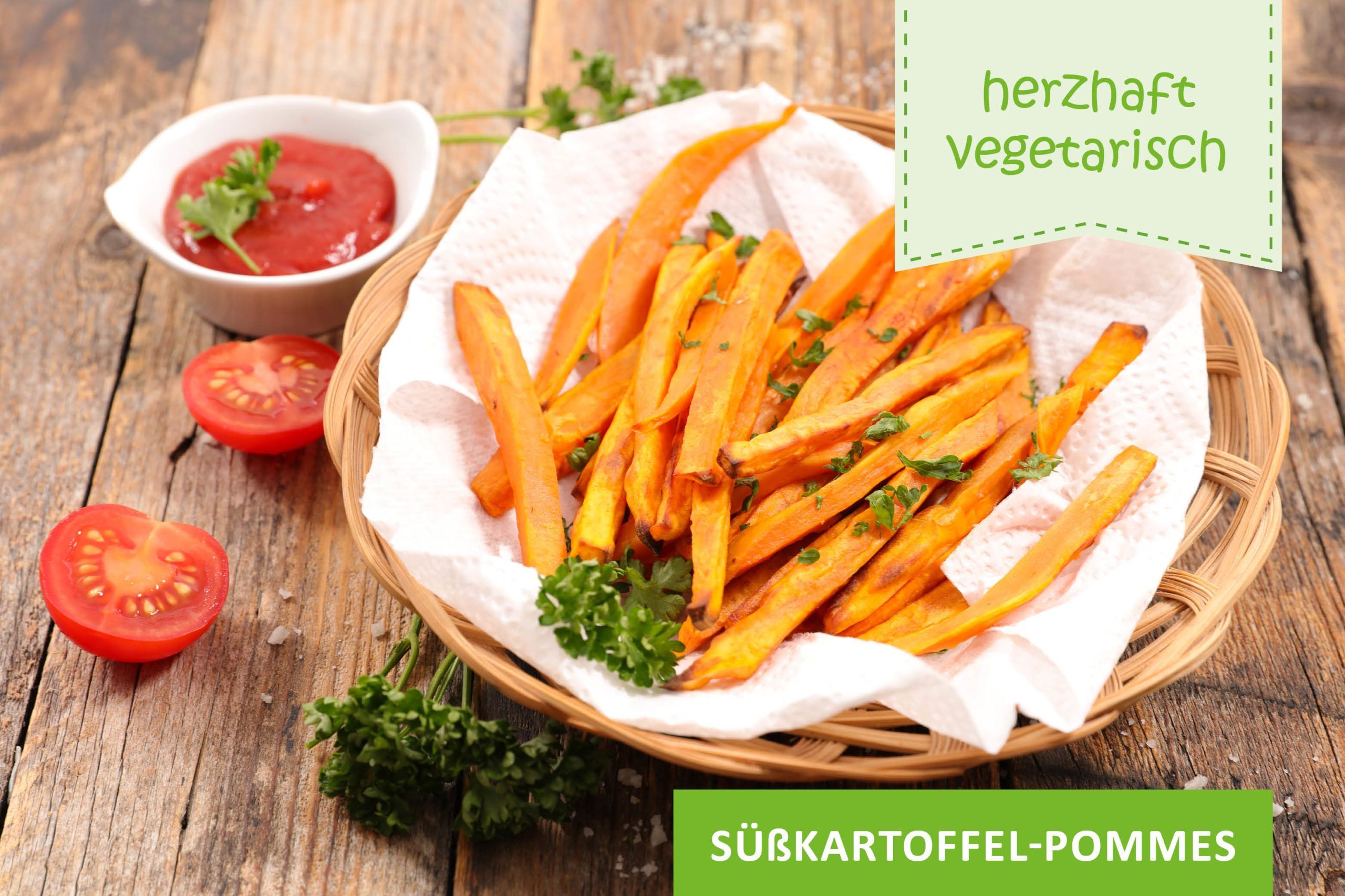 Süßkartoffel-Pommes