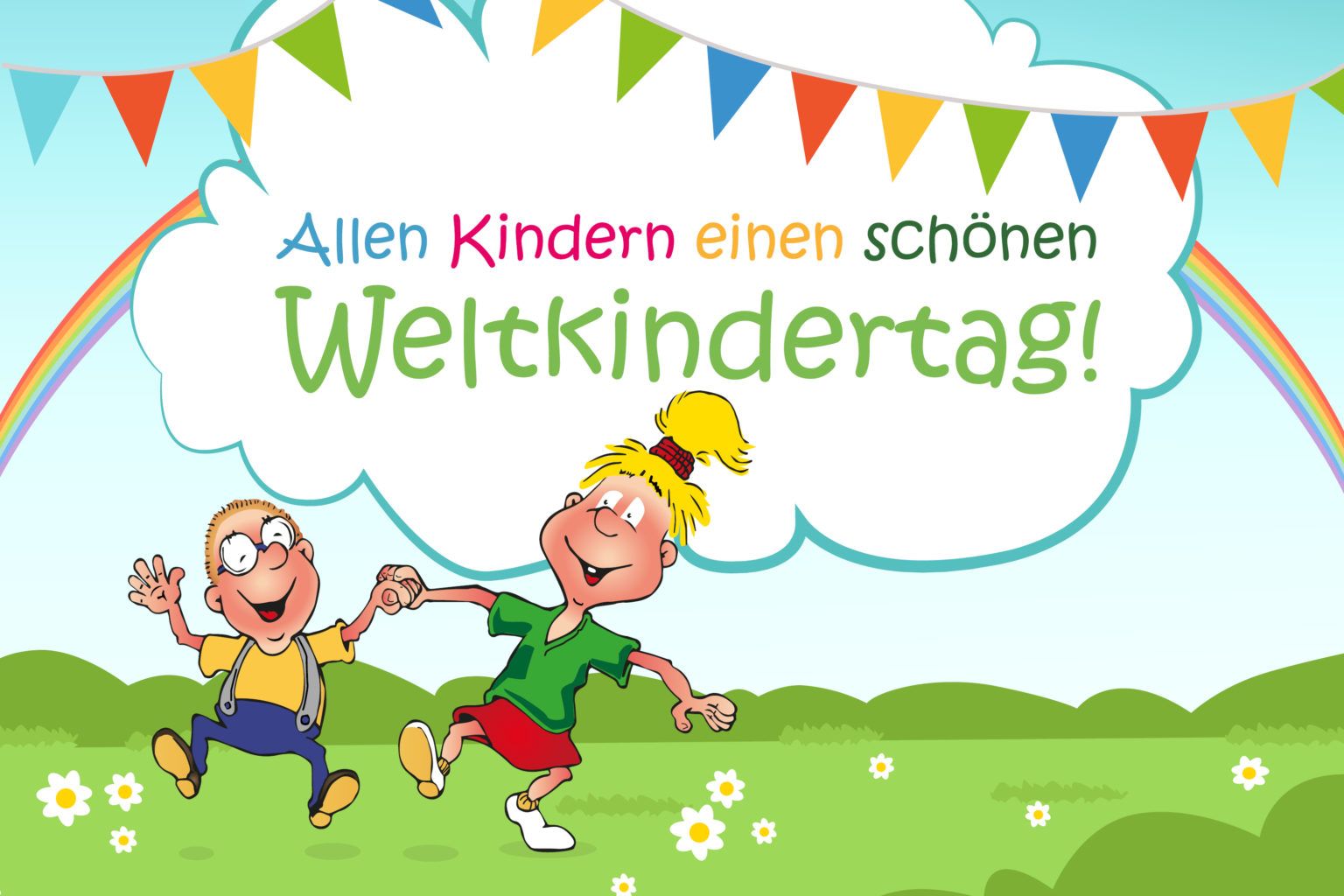 Wir wünschen allen Kindern einen schönen Kindertag ALEXMENÜ GmbH & Co. KG