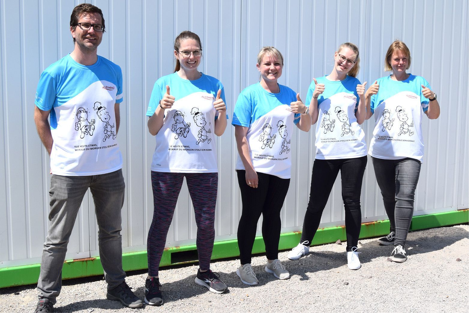 Teambild Firmenstaffellauf