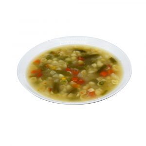 Muschelnudelsuppe mit Gemüseeinlage