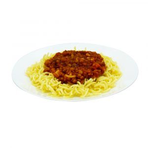 Nudeln mit Linsenbolognese