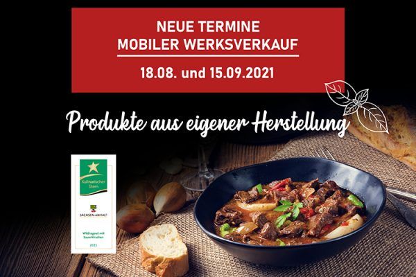 Mobiler Werksverkauf Termine