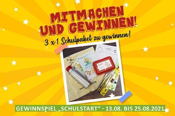 Gewinnspiel Schulstart