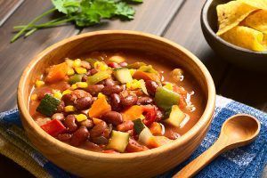 Chilli sin carne Suppe