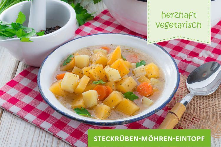 Steckrüben-Möhren-Eintopf