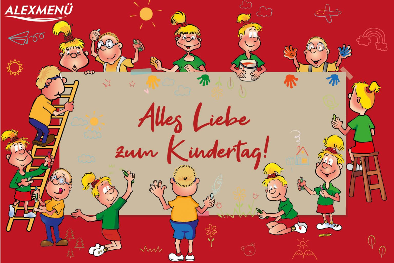 Glückwünsche zum Kindertag ALEXMENÜ GmbH & Co. KG
