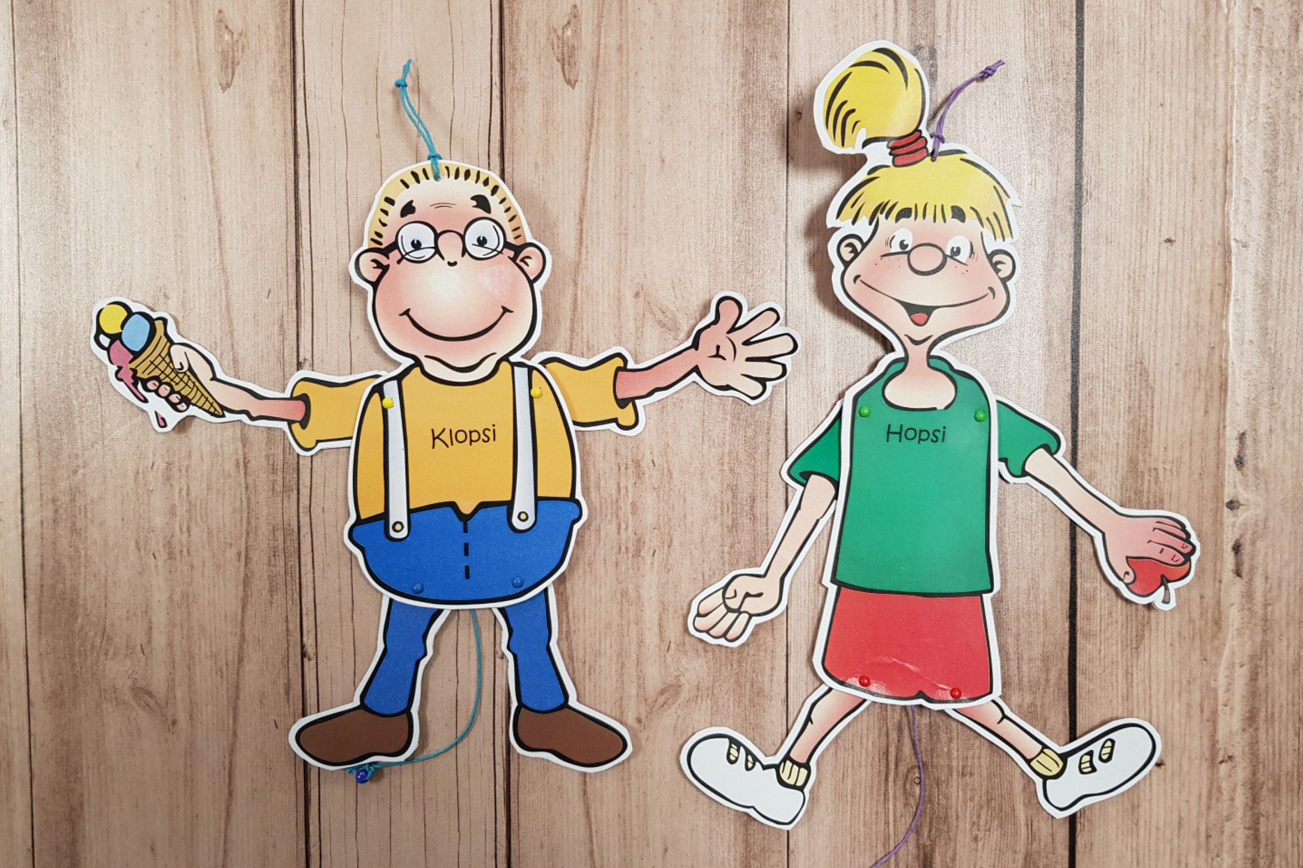 Hampelmann und -frau